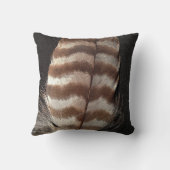 クールなヴィンテージのスタイルの羽のデザイン クッション (裏面)