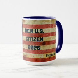 クールなヴィンテージ アメリカ市民 コーヒーマグカップ 2026 マグカップ