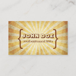 クールなヴィンテージ 名刺