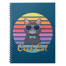 クールな一匹の猫 ノートブック