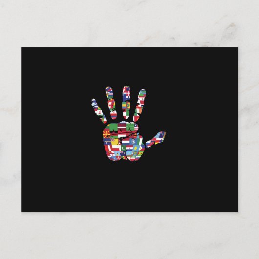 クールな世界の自閉症の認識度 シーズンポストカード (正面)