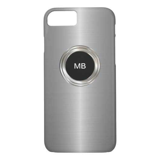 クールな人のビジネスモノグラムの場合 Case-Mate iPhoneケース (裏面)