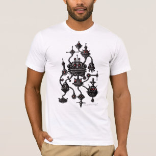 クールな人工知能のグラフィックのTシャツ Tシャツ