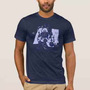 クールな人工知能のグラフィックのTシャツ Tシャツ