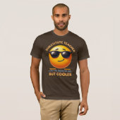 クールな代理教師Tシャツ Tシャツ (正面フル)