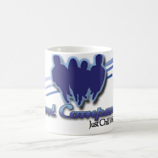 クールな会社の基本的なマグ コーヒーマグカップ (中央)