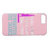 クールな体操は1個のチャンスのギフトだけを与えます Case-Mate iPhoneケース (裏面(横))