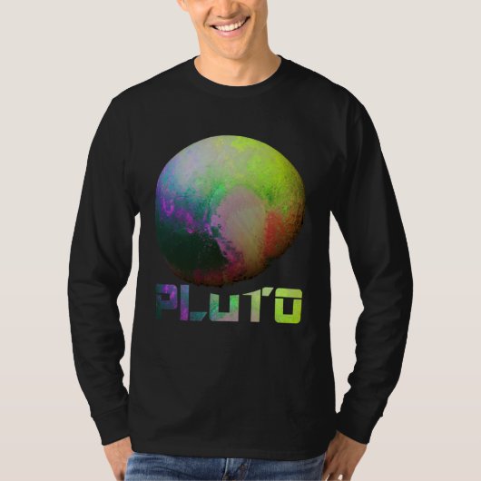 クールな冥王星・準惑星・カイパーベルト・天文学 Tシャツ (正面)
