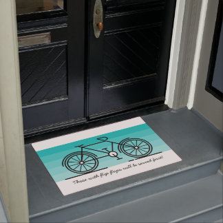クールな勾配の自転車のマット ドアマット