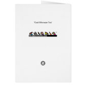 クールな午後のお茶 (裏面)