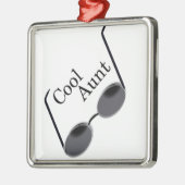 クールな叔母さん メタルオーナメント (左)