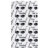 クールな叔父さんギフトバッグ スモールペーパーバッグ (裏面)