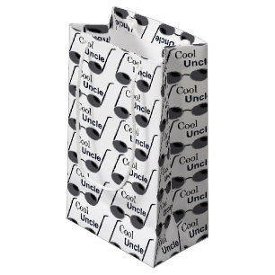 クールな叔父さんギフトバッグ スモールペーパーバッグ