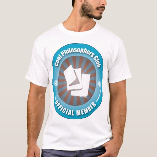 クールな哲学者クラブ Tシャツ (正面)