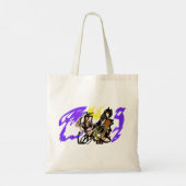 クールな喜びの狼 トートバッグ (裏面)