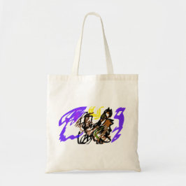 クールな喜びの狼 トートバッグ