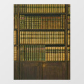 クールな図書館員へのギフト ウィンドウサイン (シート)