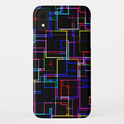 クールな多色ストライプ柄 Case-Mate iPhoneケース (裏面)