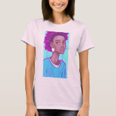 クールな女の子 Tシャツ (正面)