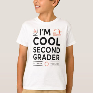 クールな小学2年生 バックトゥスクールTシャツ Tシャツ