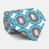 クールな山のバイクもしくは自転車に乗る人クラブ ネクタイ (ロール)