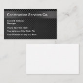 クールな建築のモダン 名刺 (正面/裏面)