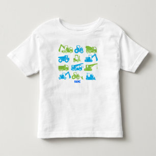 クールな建築の輸送は装置を機械で造ります トドラーTシャツ