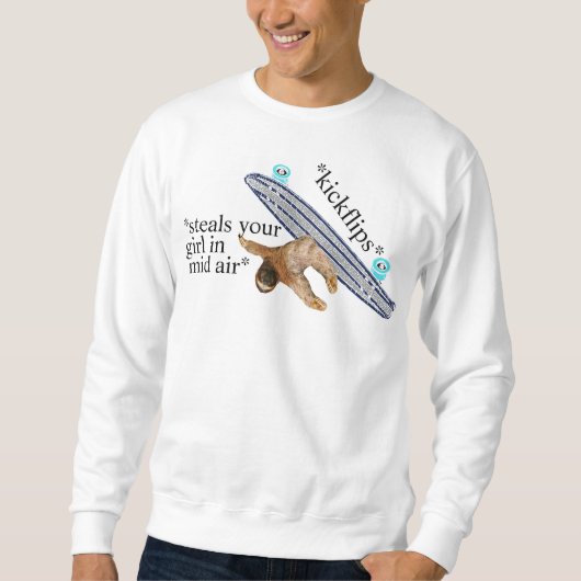 クールな怠惰 スウェットシャツ (正面)