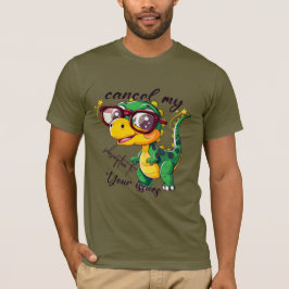 クールな恐竜の態度Tシャツ Tシャツ