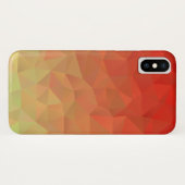 クールな抽象ポリゴン幾何学模様 Case-Mate iPhoneケース (裏面(横))