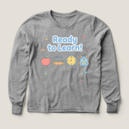 クールな新学期 ブラックTシャツ