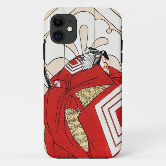 クールな日本の伝説の英雄の武士の戦士の芸術 Case-Mate iPhoneケース (裏面)
