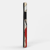 クールな日本の伝説の英雄の武士の戦士の芸術 Case-Mate iPhoneケース (裏面/右)
