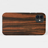 クールな木製の一見のiPhone 5の場合 Case-Mate iPhoneケース (裏面(横))