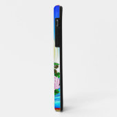 クールな東洋のチベットのthangkaの白いタラの入れ墨 Case-Mate iPhoneケース (裏面/左)