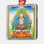 クールな東洋のチベットのthangka仏Locani メタルオーナメント (左)