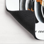 クールな東洋の日本のなコイの幸運なコイ水インク マウスパッド (コーナー)