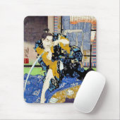 クールな東洋の日本のクラシックな武士の戦士の芸術 マウスパッド (マウス)