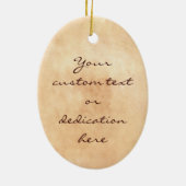 クールな東洋の日本の伝説の戦士の武士 セラミックオーナメント (裏面)