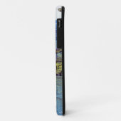 クールな東洋の日本の水彩画の寺院の絵画 Case-Mate iPhoneケース (裏面/左)