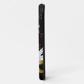 クールな東洋の日本の金ゴールドの幸運なコイの魚の入れ墨 Case-Mate iPhoneケース (裏面/左)