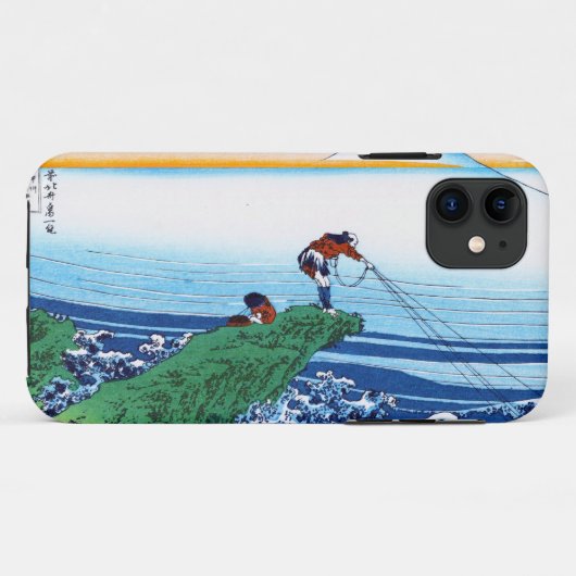 クールな東洋の日本人のHokusai富士の眺めの景色 Case-Mate iPhoneケース (裏面(横))