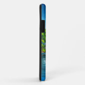 クールな東洋の日本人のKameidoのshrine湖雨 Case-Mate iPhoneケース (裏面/右)