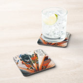 クールな東洋の日本人のKunioshiの武士の戦士 コースター (右側)