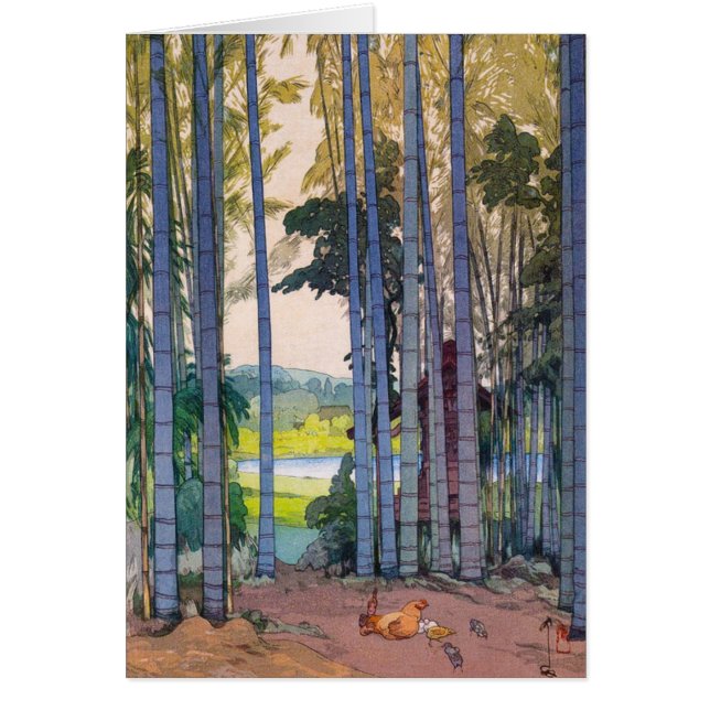 クールな東洋のjapanseの吉田のタケ森林芸術 (正面)