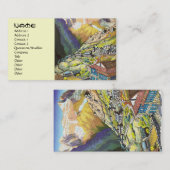 クールな東洋のNamcheのバザーのネパールの山道 名刺 (正面/裏面)