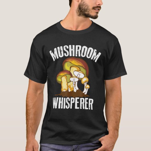 クールな植物病理学 きのこ語り Tシャツ (正面)