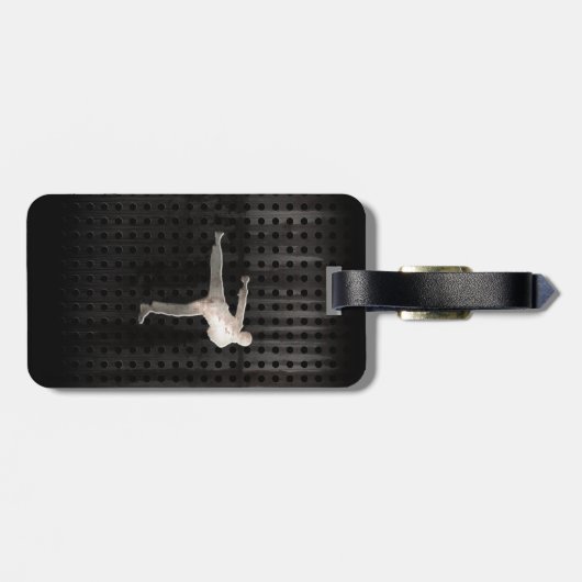 クールな武道 ラゲッジタグ (裏面横)