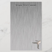 クールな武道 便箋 (正面)