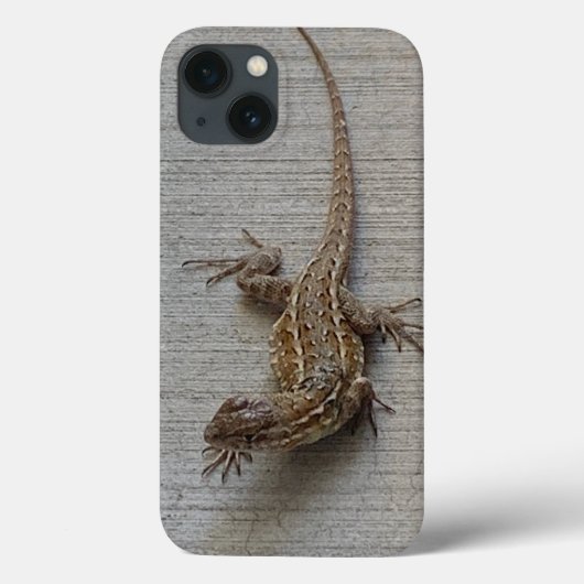 クールな歩道のトカゲ Case-Mate iPhoneケース (裏面)